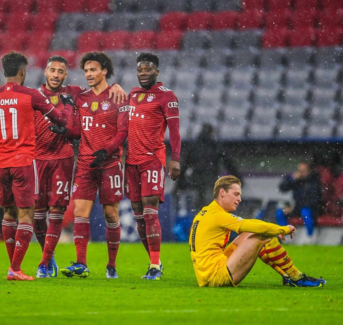 门兴遭巴塞罗那淘汰，欧冠赛季终结