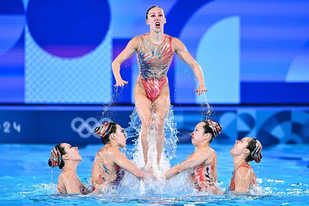 爱游戏网页版登录入口-花样游泳比赛出现惊人的技巧